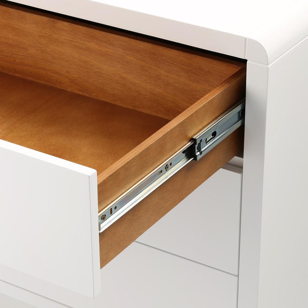Bryant Linen 3-Drawer Side Table