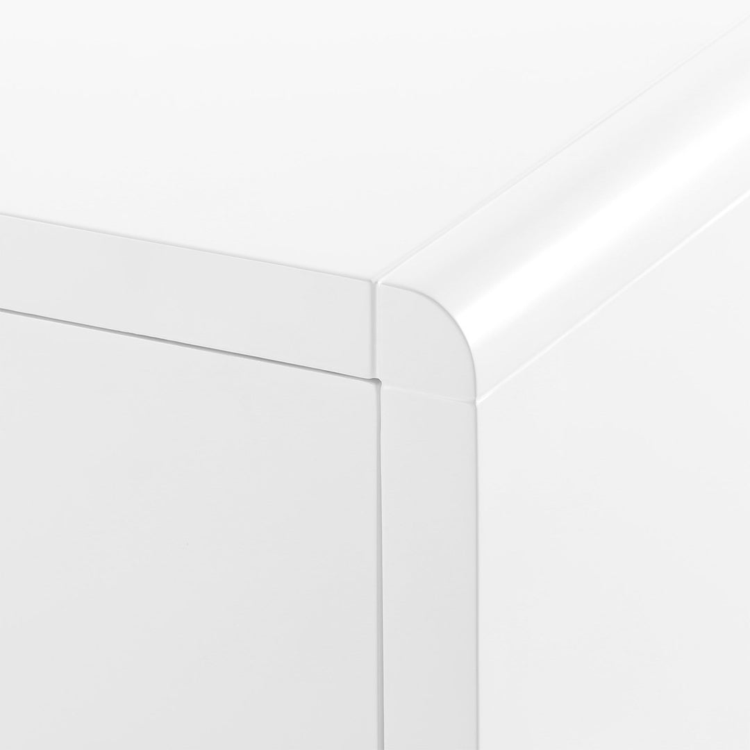 Bryant Linen 3-Drawer Side Table