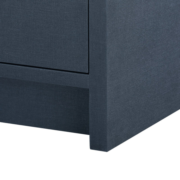 Bryant Linen 3-Drawer Side Table