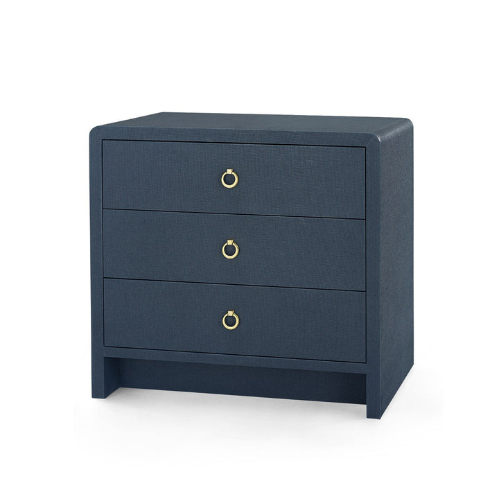 Bryant Linen 3-Drawer Side Table
