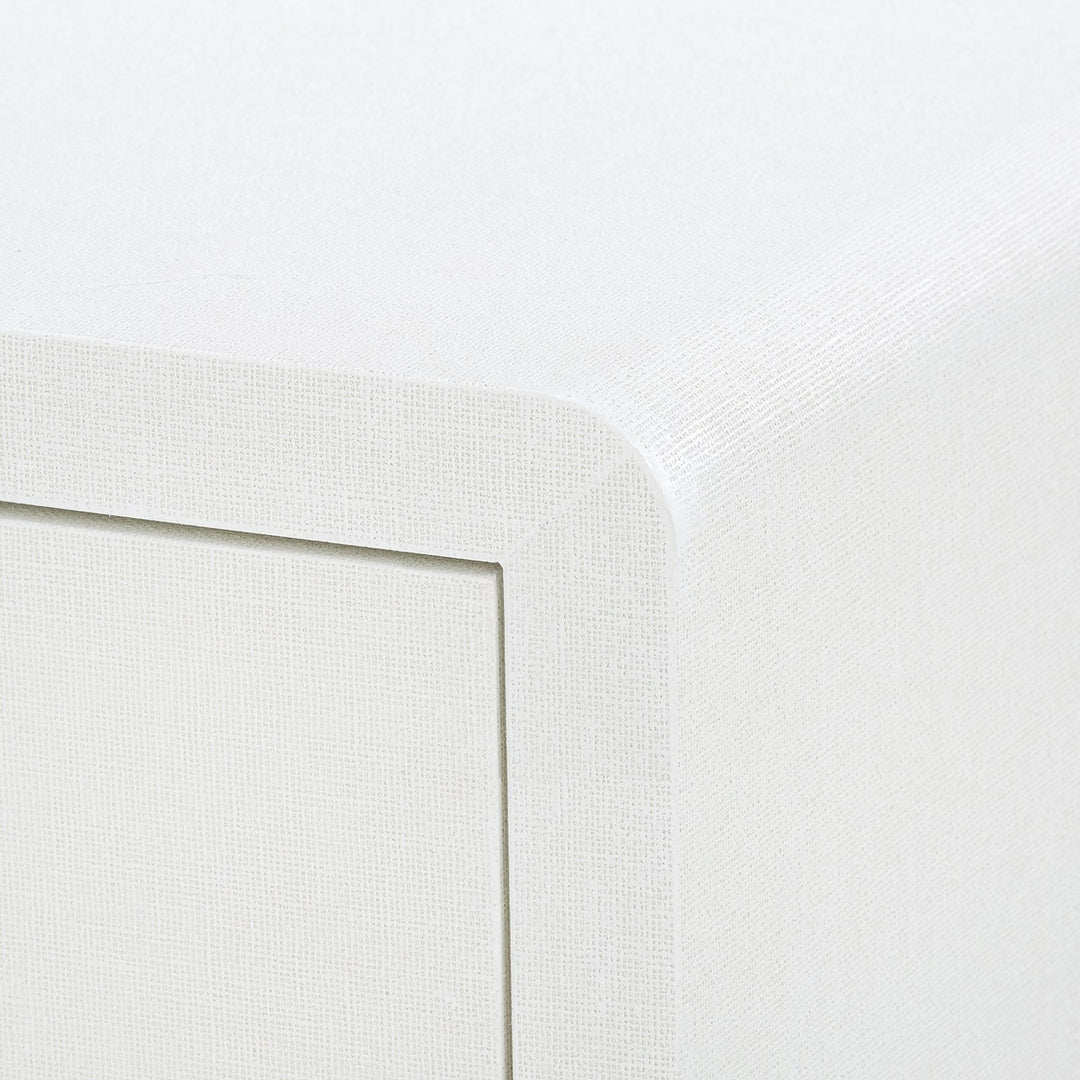 Bryant Linen 3-Drawer Side Table
