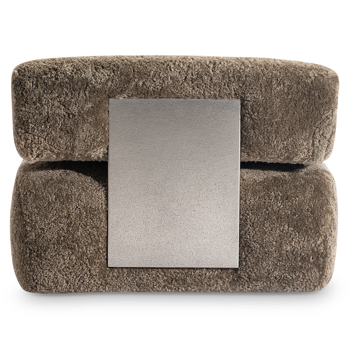 Paley Shearling Swivel Chair