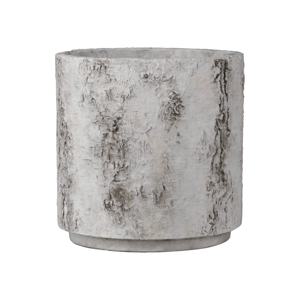 Outdoor Planters Faux Birch Medium Planter