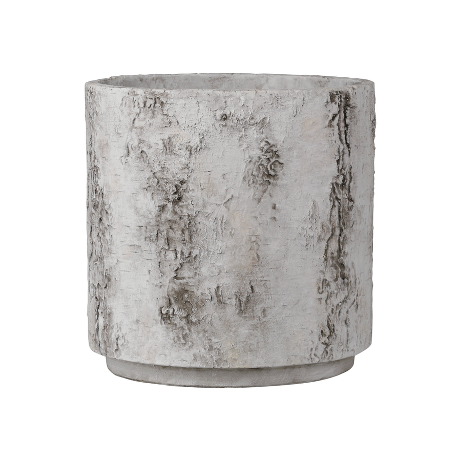 Outdoor Planters Faux Birch Medium Planter