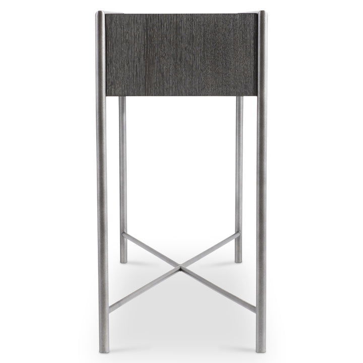 Outline Console Table in Kohl Finish