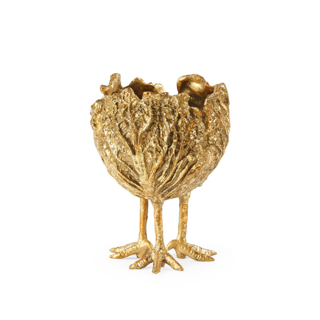 Beatrice Bowl, Gold Leaf