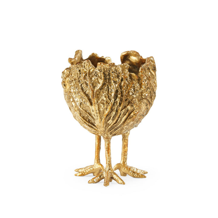 Beatrice Bowl, Gold Leaf