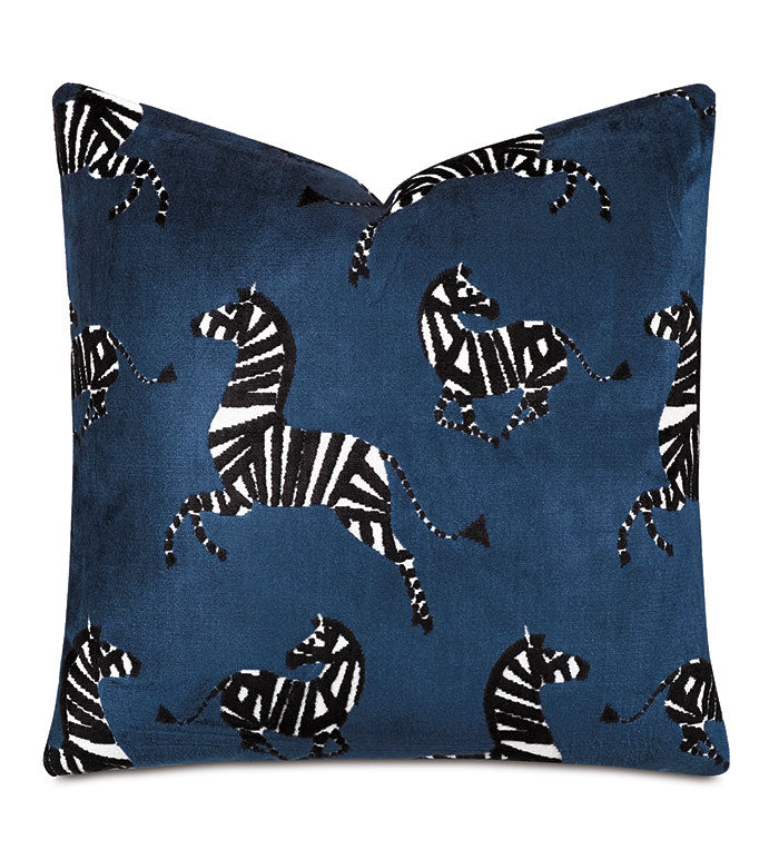 Tender Zebra Decorative Pillow-Eastern Accents-EASTACC-BTQ-295-PillowsPacific-5-France and Son