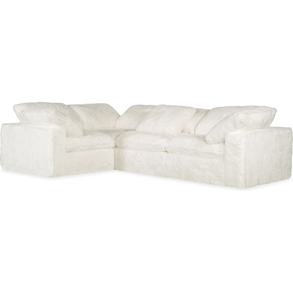 Barefoot 4-Seat Sectional - White