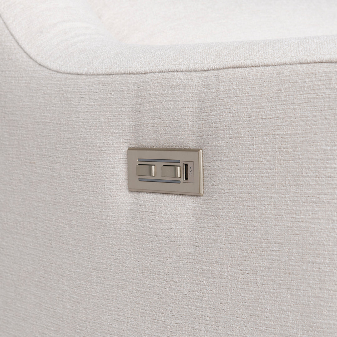 Germain Fabric Power Motion Sofa Recliner