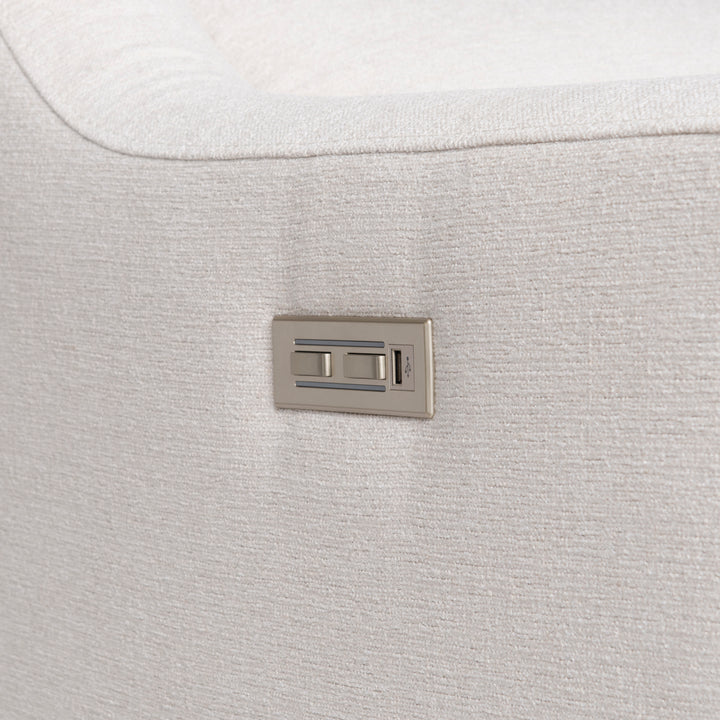 Germain Fabric Power Motion Sofa Recliner