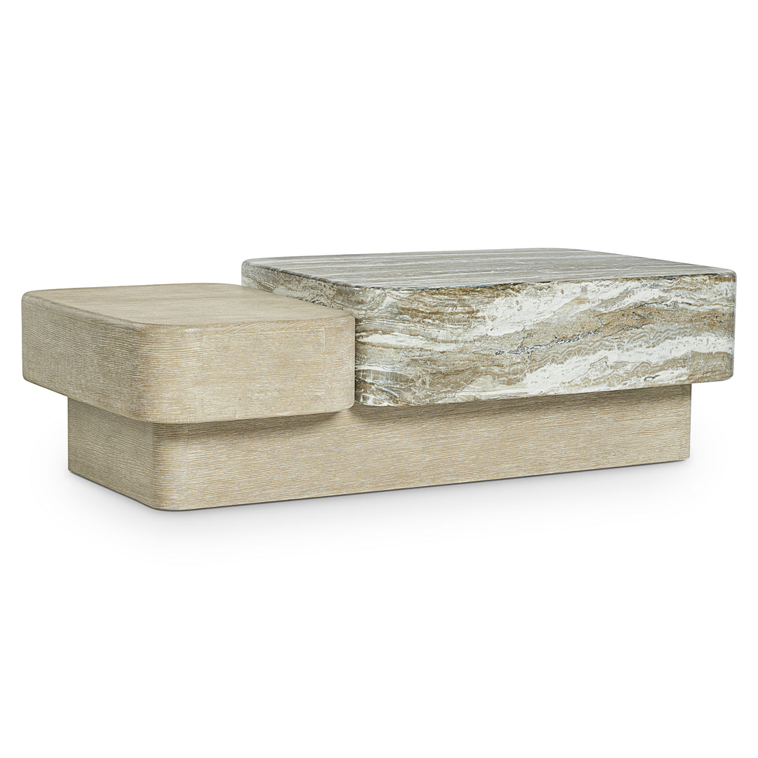 Arcadia Faux Stone Cocktail Table