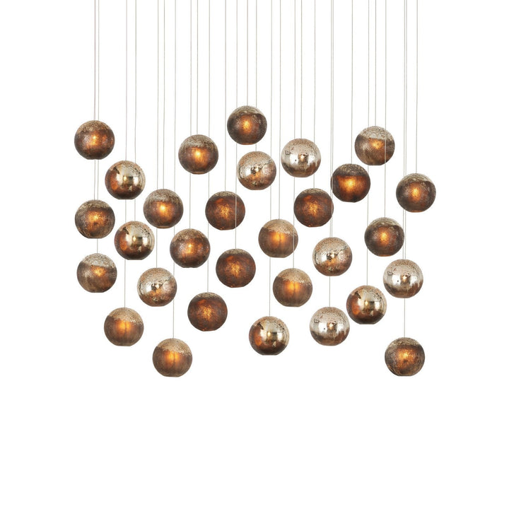 Pathos 30-Light Linear Multi-Drop Pendant