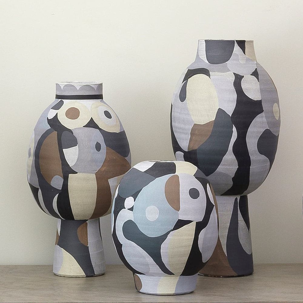 Pablo Short Vase-Jamie Young-JAMIEYO-7PABL-SHNE-Vases-2-France and Son