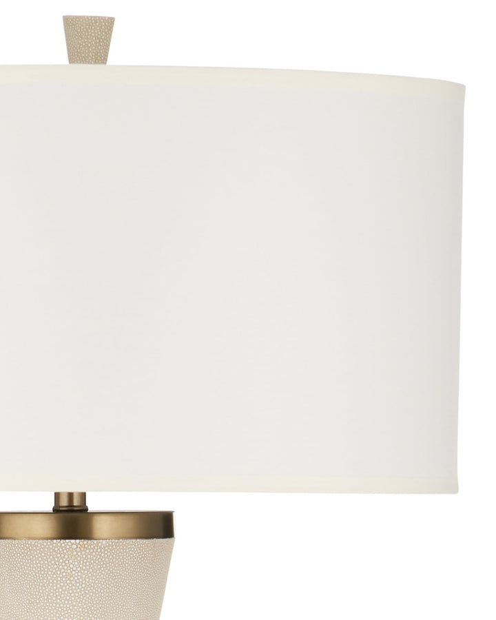 Floor Lamps Galuchat Ivory Hourglass Floor Lamp