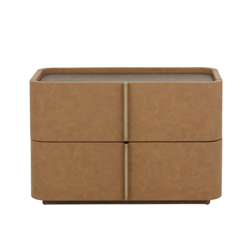 Nightstands Jamille Nightstand - Large - Cognac