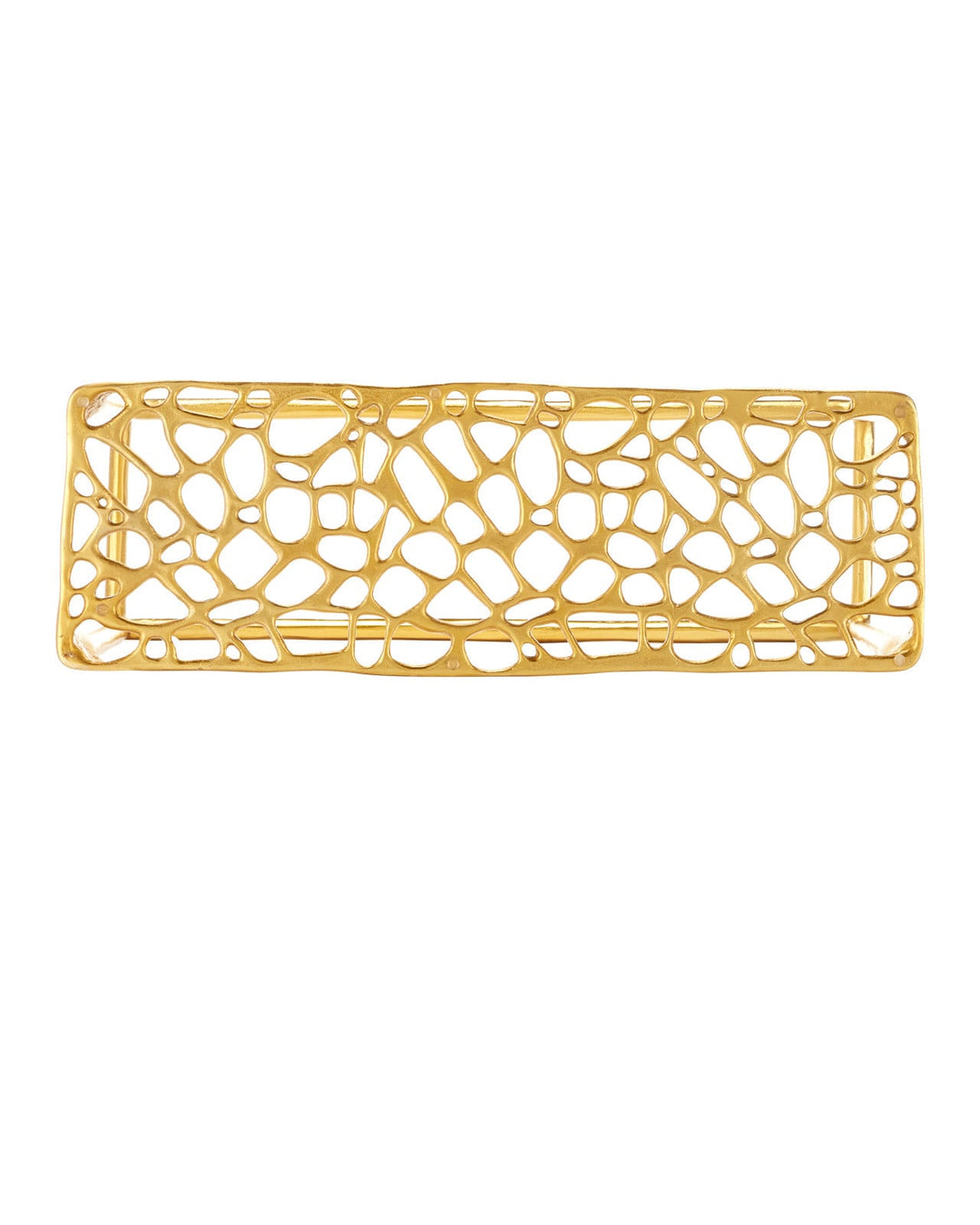 Console Tables Honeycomb Gold Console Table