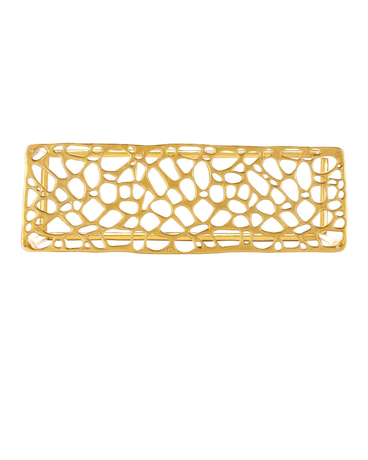 Console Tables Honeycomb Gold Console Table