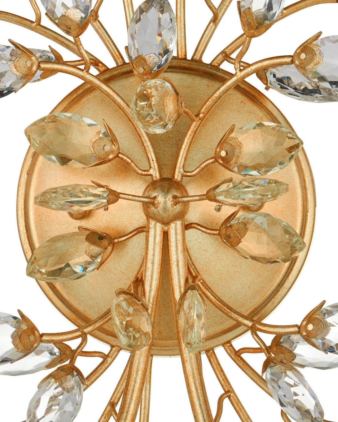 Wall Lighting Forget-Me-Not Gold Wall Sconce