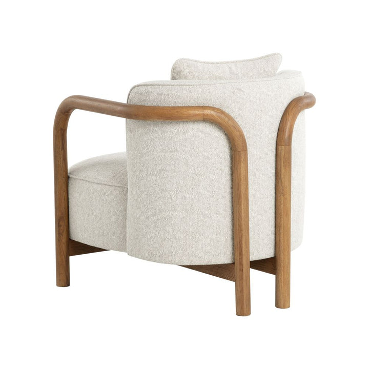 Beatrice Lounge Chair - Dove Cream