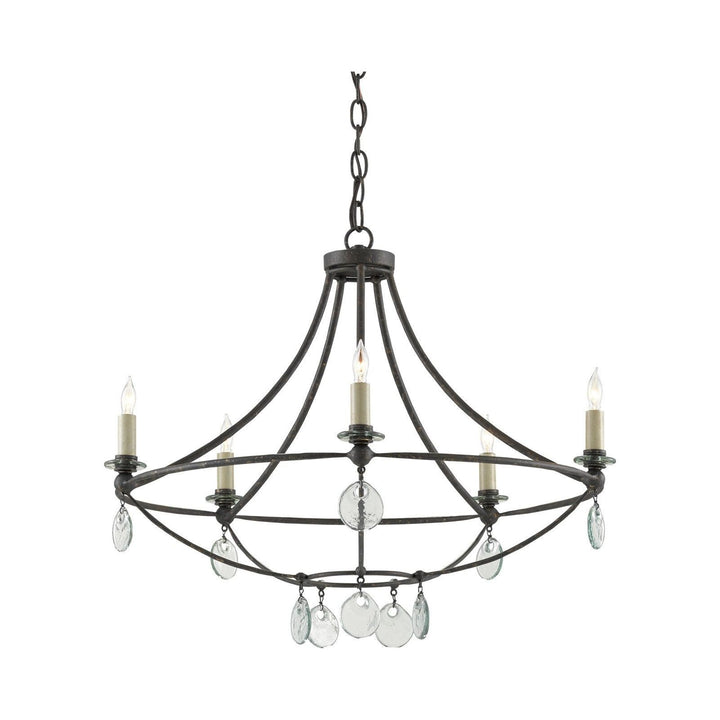 Novella Small Black Chandelier