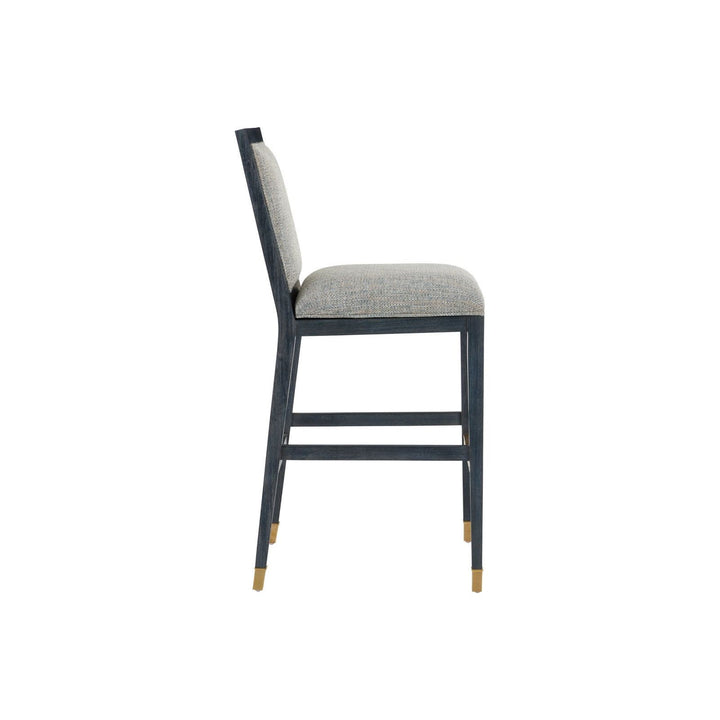 Santos Vintage Navy Bar Stool, Barrett Dusk