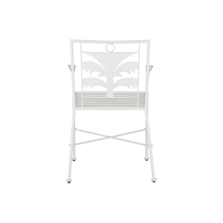 Las Palmas White Armchair