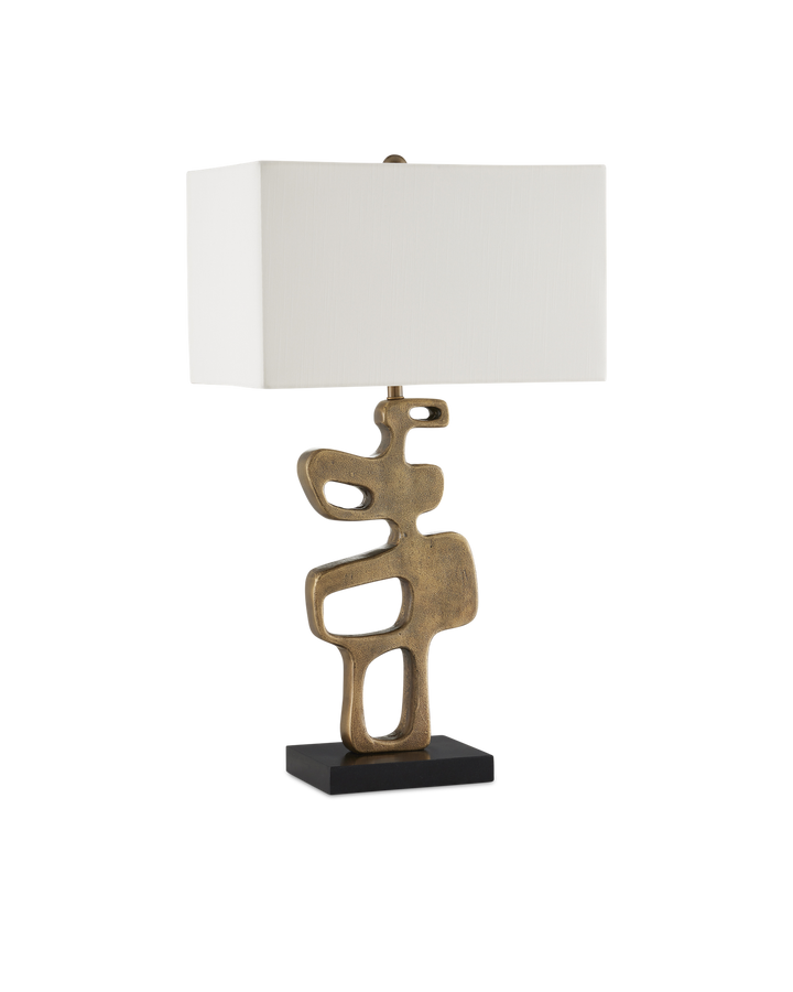 Mithra Brass Table Lamp