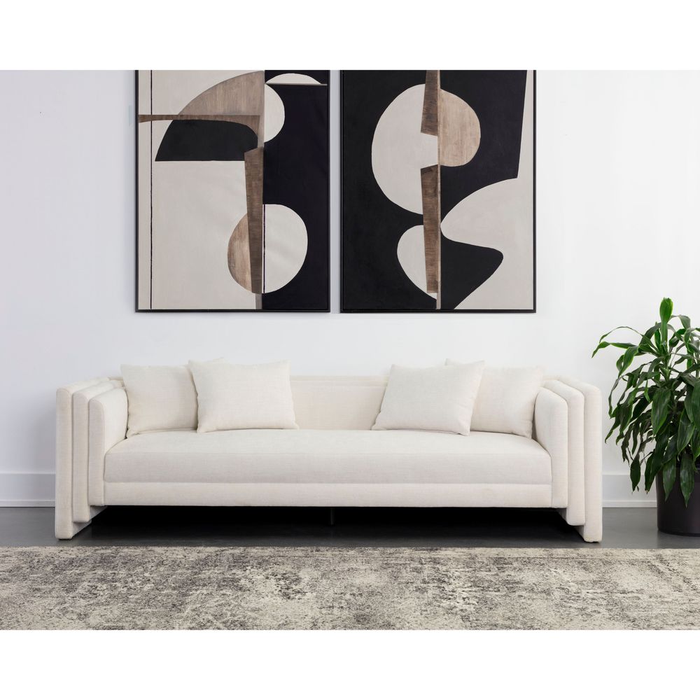 Sofas Kira Sofa - Heather Ivory Tweed