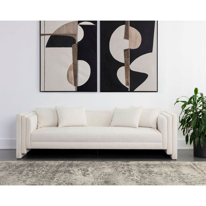 Sofas Kira Sofa - Heather Ivory Tweed