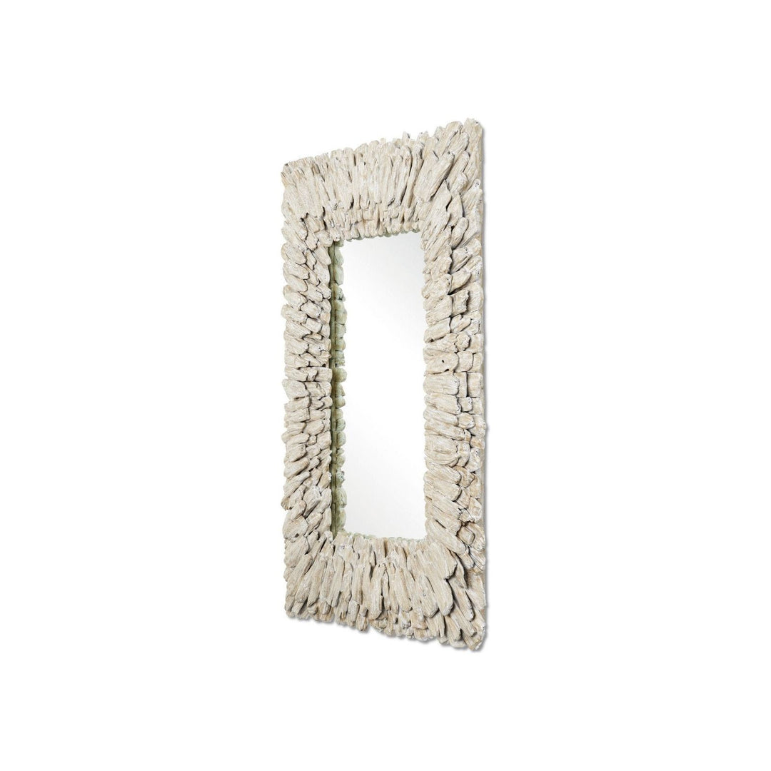 Beachhead Whitewash Rectangular Mirror