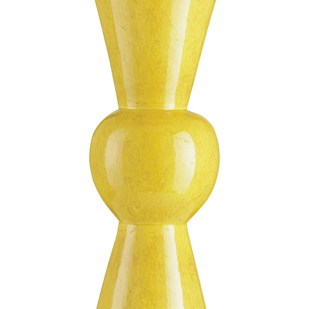 Upbeat Yellow Table Lamp