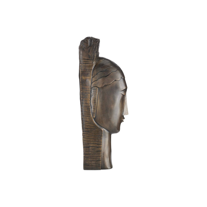 Art Deco Head Bronze