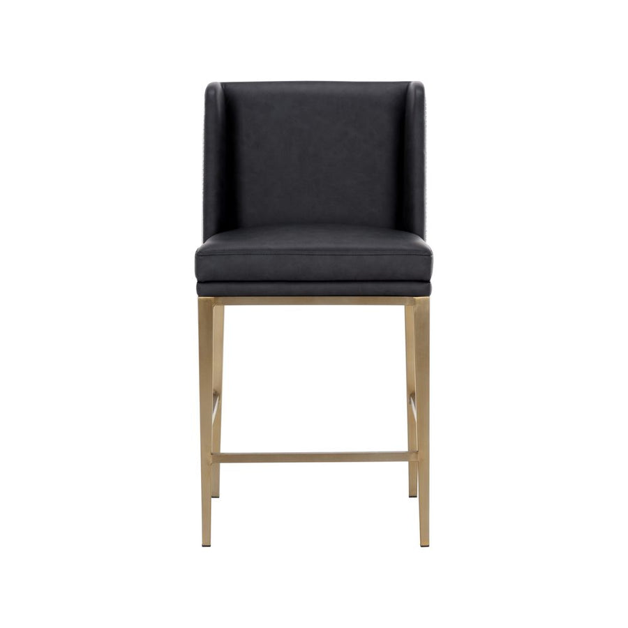 Bar & Counter Stools Joplin Counter Stool - Cantina Black / Vera White Pepper