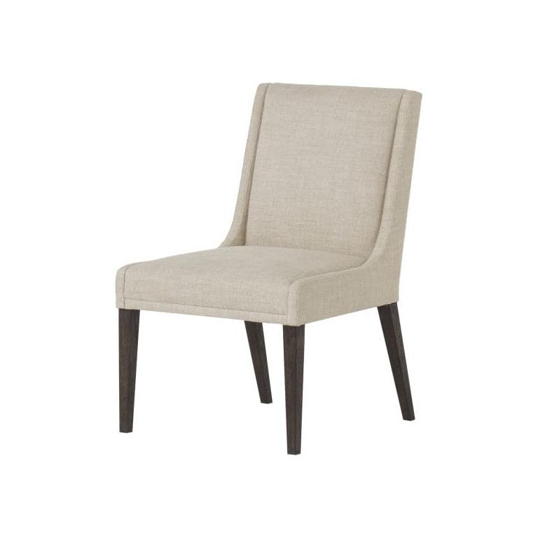 Stacey Dining Chair with Textured Linen Fabric-Sonder-FIC1729-Dining Chairs-1-France and Son