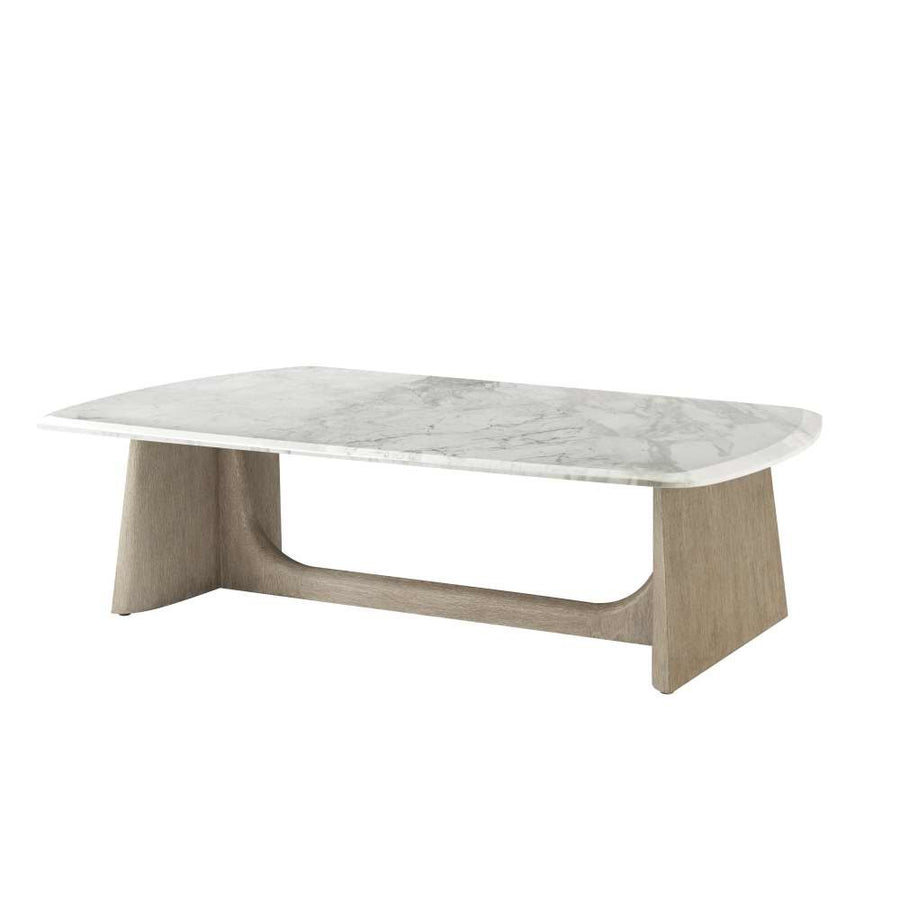 Repose Wooden Coffee Table-Theodore Alexander-THEO-TA51110.C322-Coffee TablesGrey Oak-1-France and Son