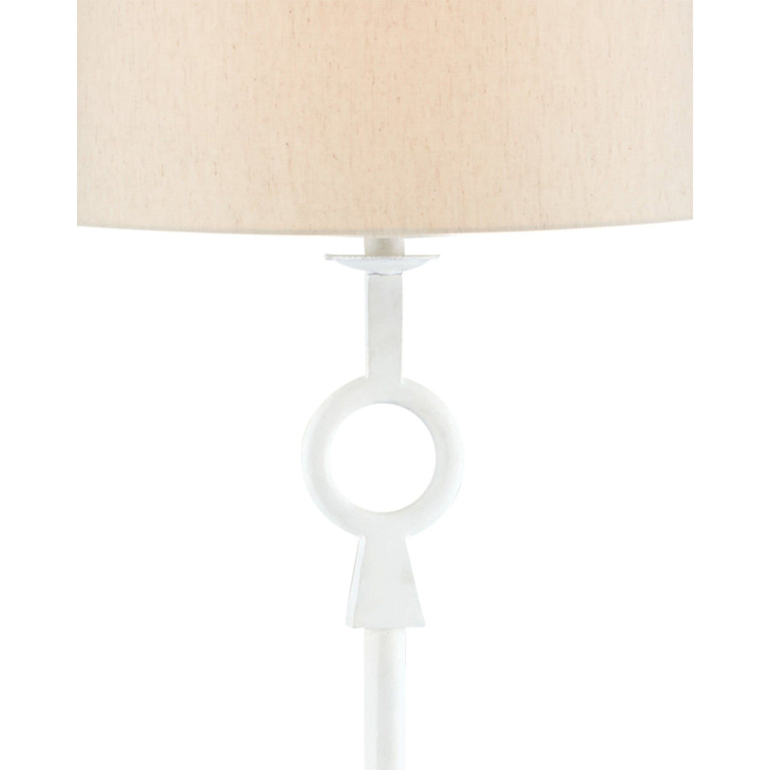 Germaine White Floor Lamp