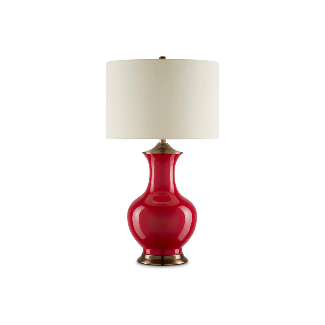 Lilou Red Table Lamp