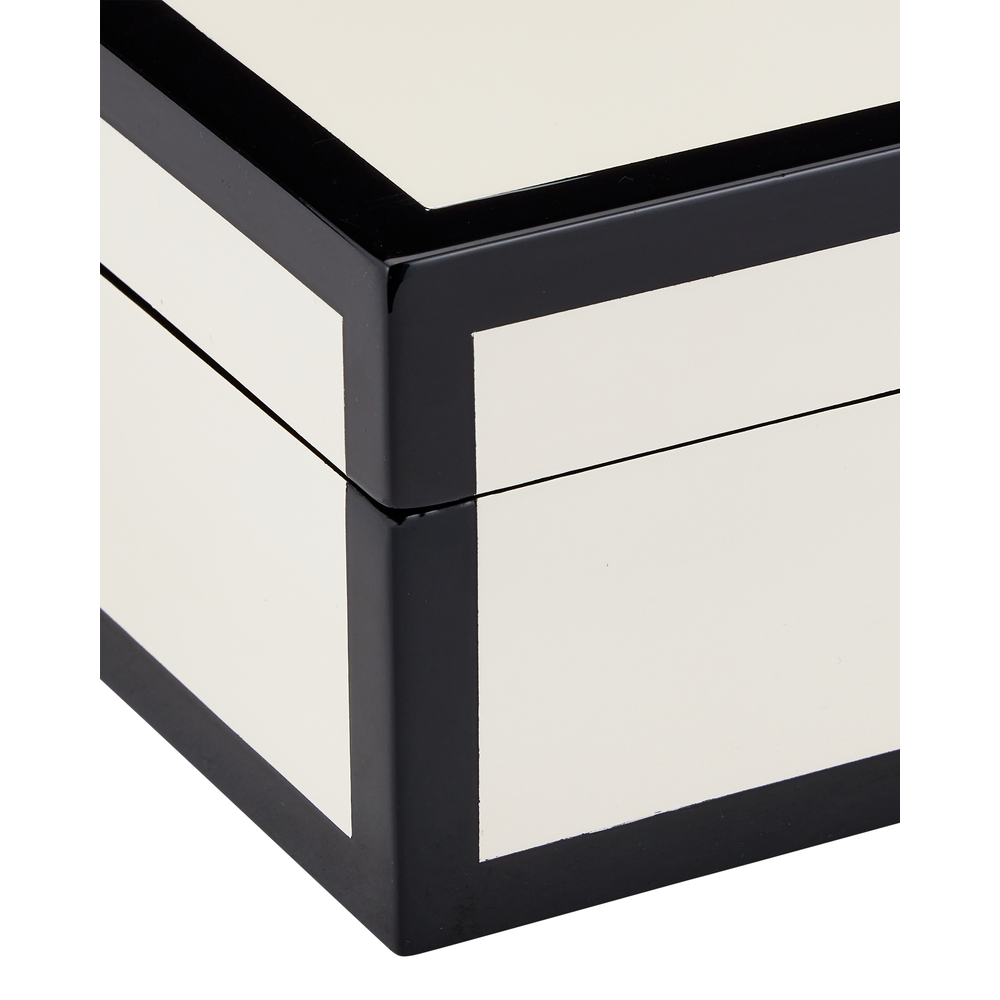 Boxes Ivory Lacquer Box Set of 2