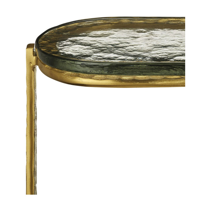 Acea Gold Side Table