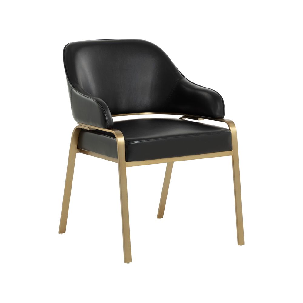 Dining Chairs Malachi Dining Armchair - Cantina Black