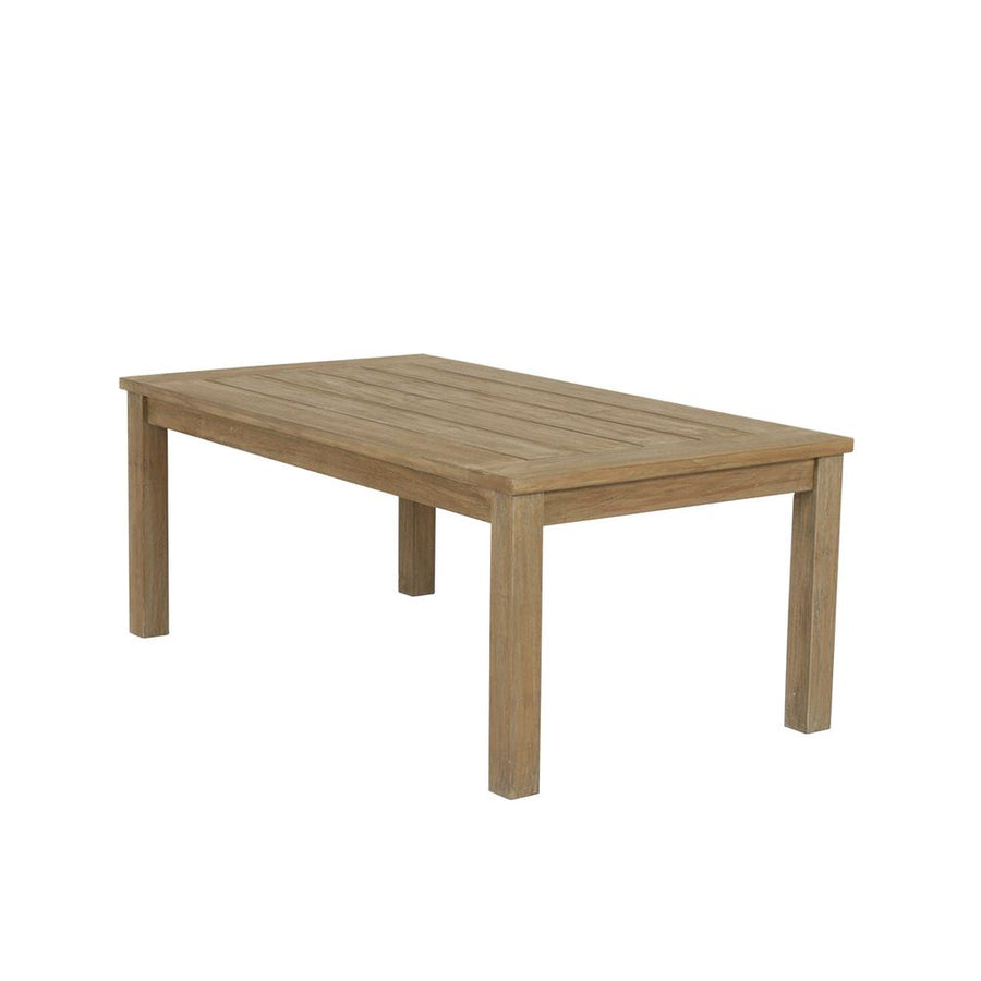 Outdoor Coffee Tables Coastal Teak Rectangular Outdoor Coffee Table