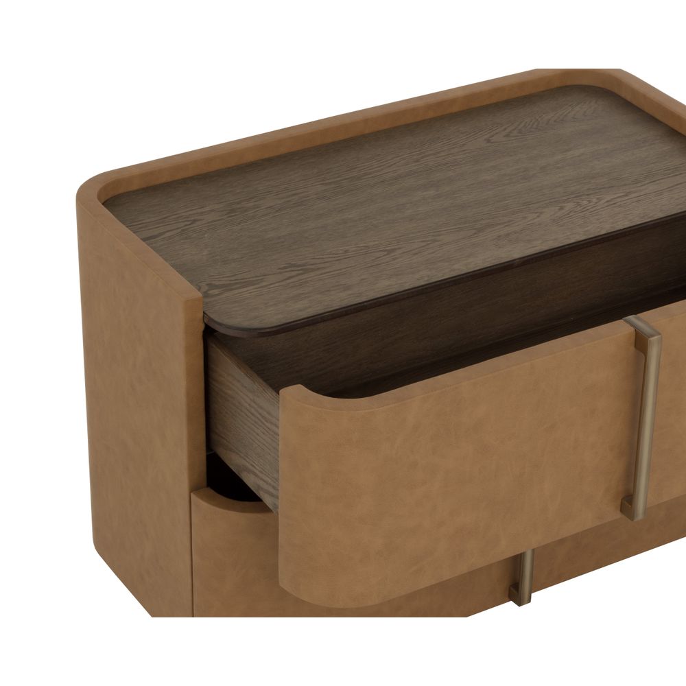 Jamille Nightstand - Large - Cognac