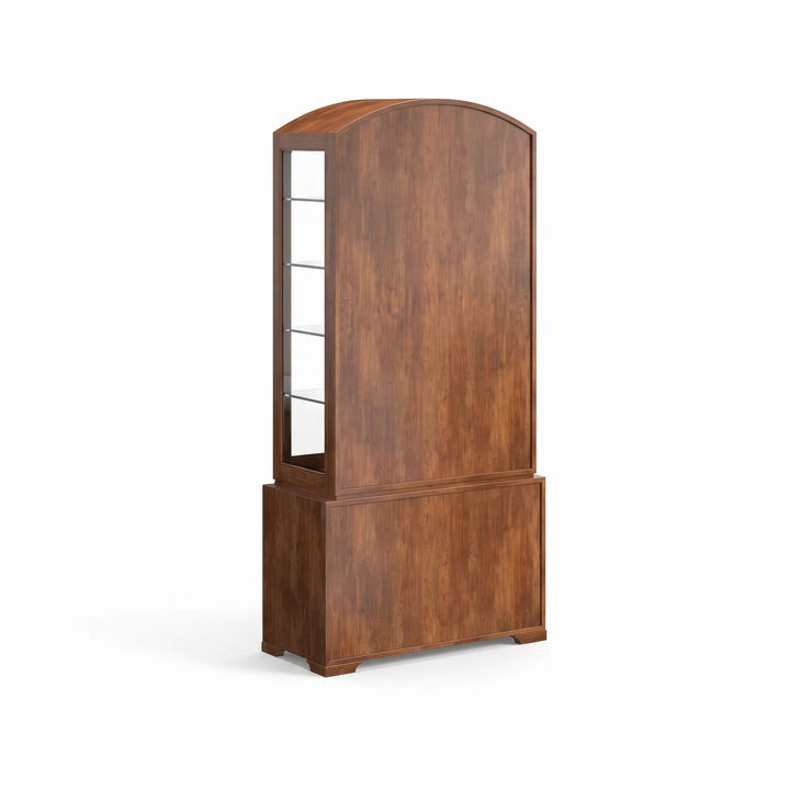 Boulevard Display Curio — Auburn, Burnished Gold