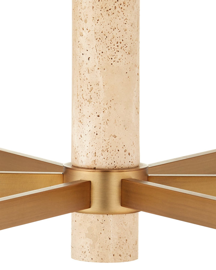 Chandeliers Marcelo Travertine Chandelier