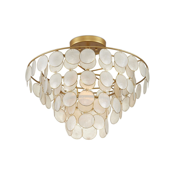 Bon Vivant Small Semi-Flush Mount