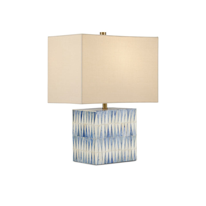 Nadene Blue & White Table Lamp