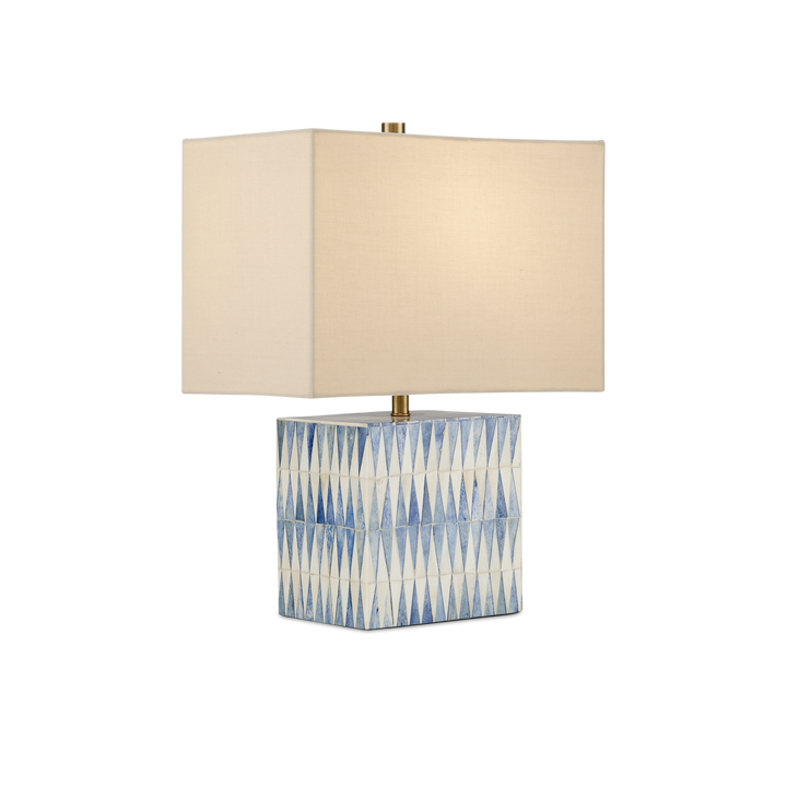 Nadene Blue & White Table Lamp