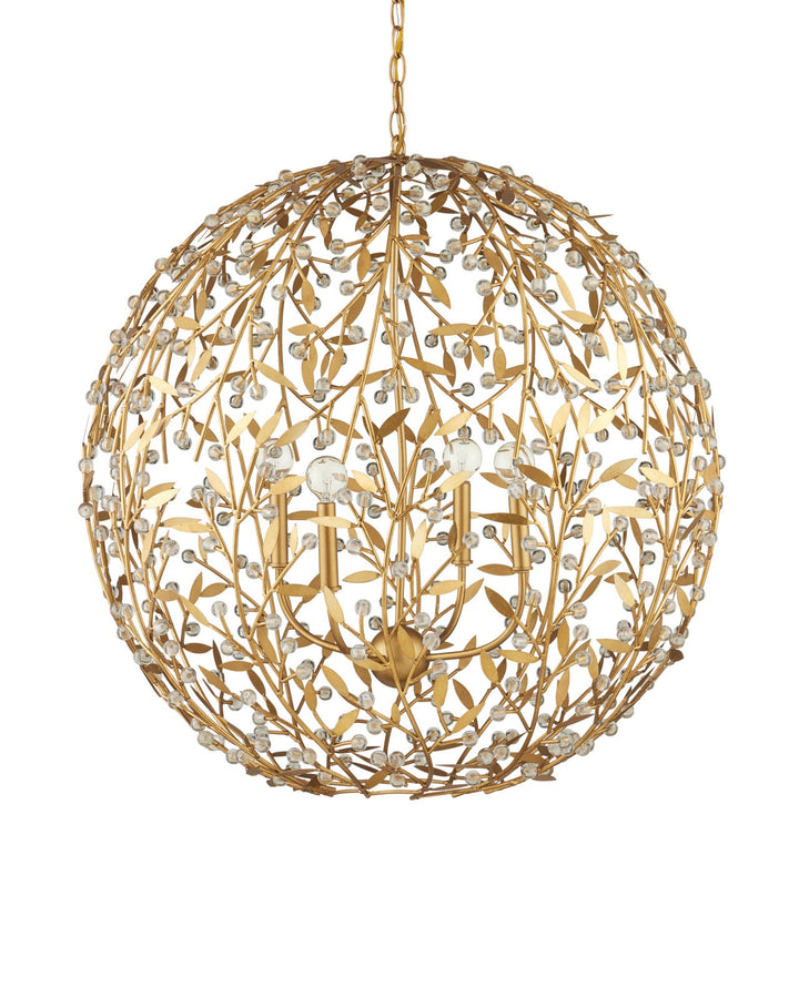 Chandeliers Secret Garden Gold Orb Chandelier
