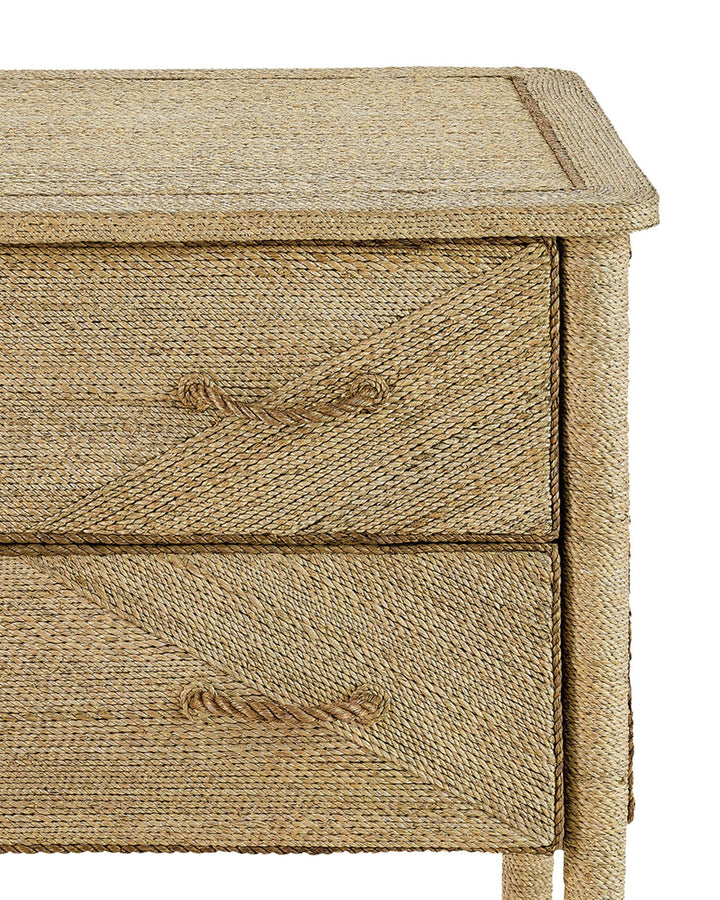 Kaipo Rope Two-Drawer Chest